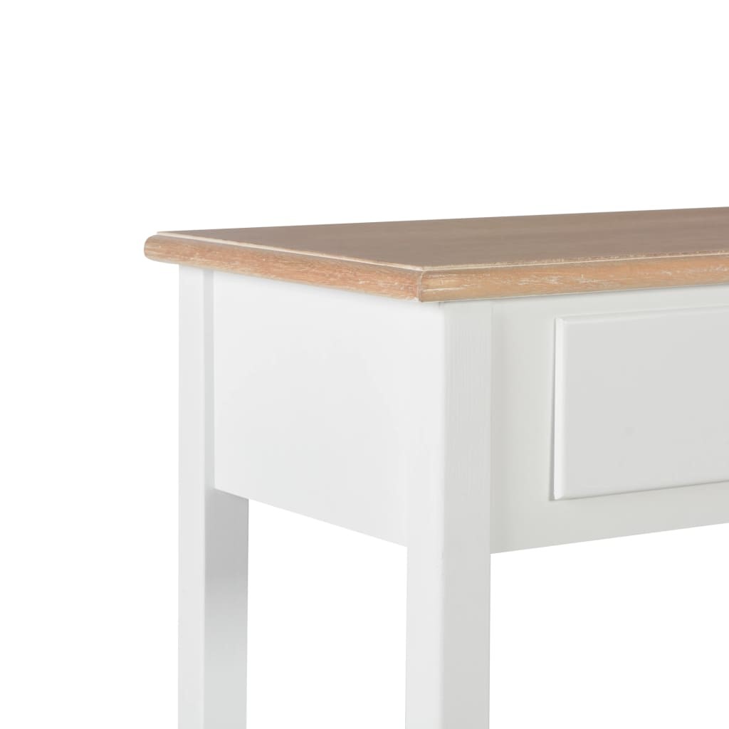 Sideboard White 110x35x80 cm MDF